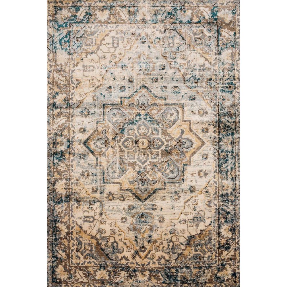 image:imageLoloi Isadora Collection ISA06 LagoonMulti 80 x 100 Area RugOatmeal  Bark