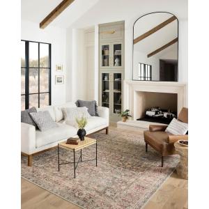 Loloi Adrian Collection ADR-06 Ocean/Clay 8′-6″ x 11′-6″, .19″ Thick Area Rug(Ocean / Clay)
