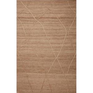Loloi Bodhi Collection BOD-01 Ivory/Natural 5′-0″ x 7′-6″ Area Rug(Natural / Natural)