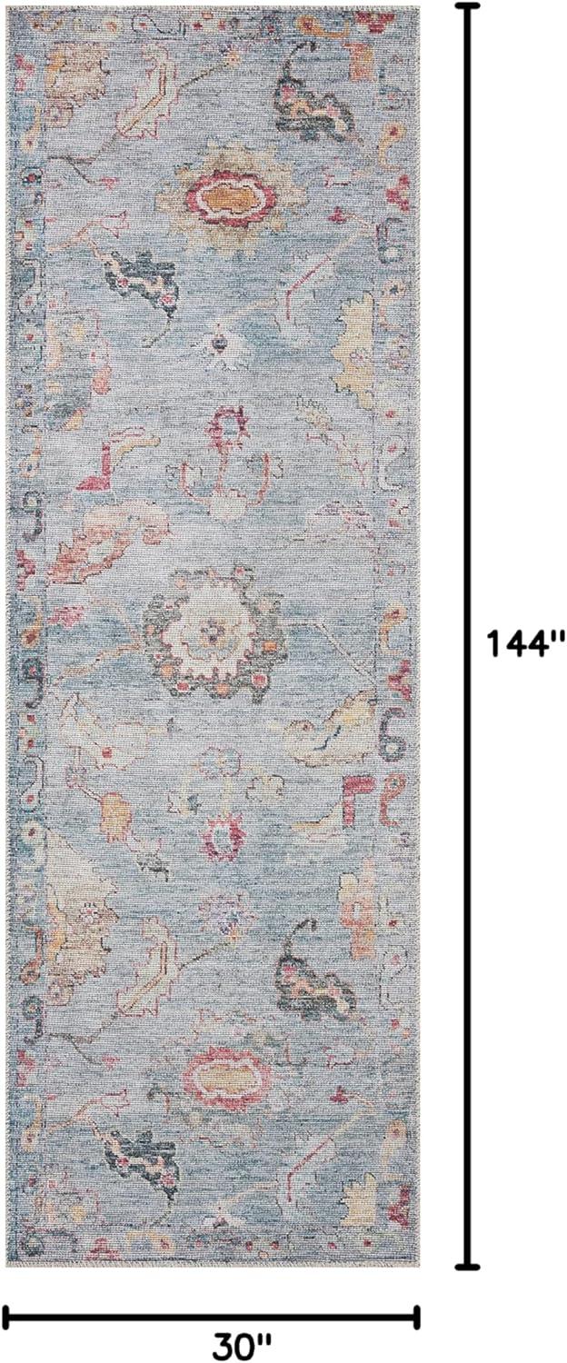 image:imageLoloi Elysium Collection ELY02 GraphiteMulti 76 x 96 Area RugDenim Multi