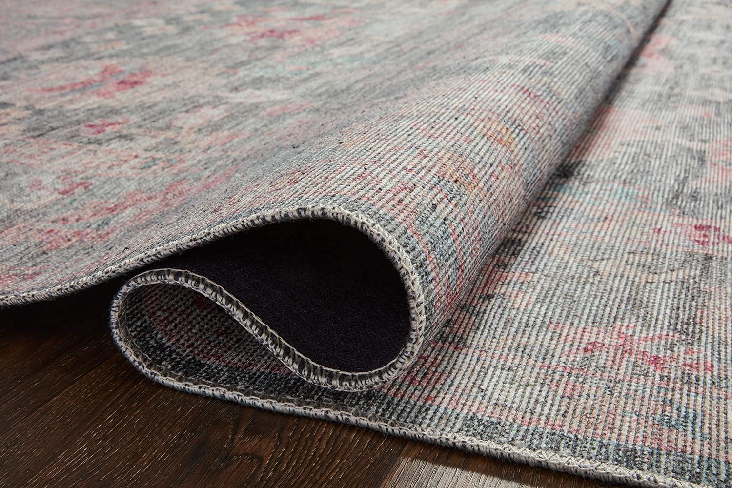 image:imageLoloi Elysium Collection ELY02 GraphiteMulti 76 x 96 Area RugGraphite Multi