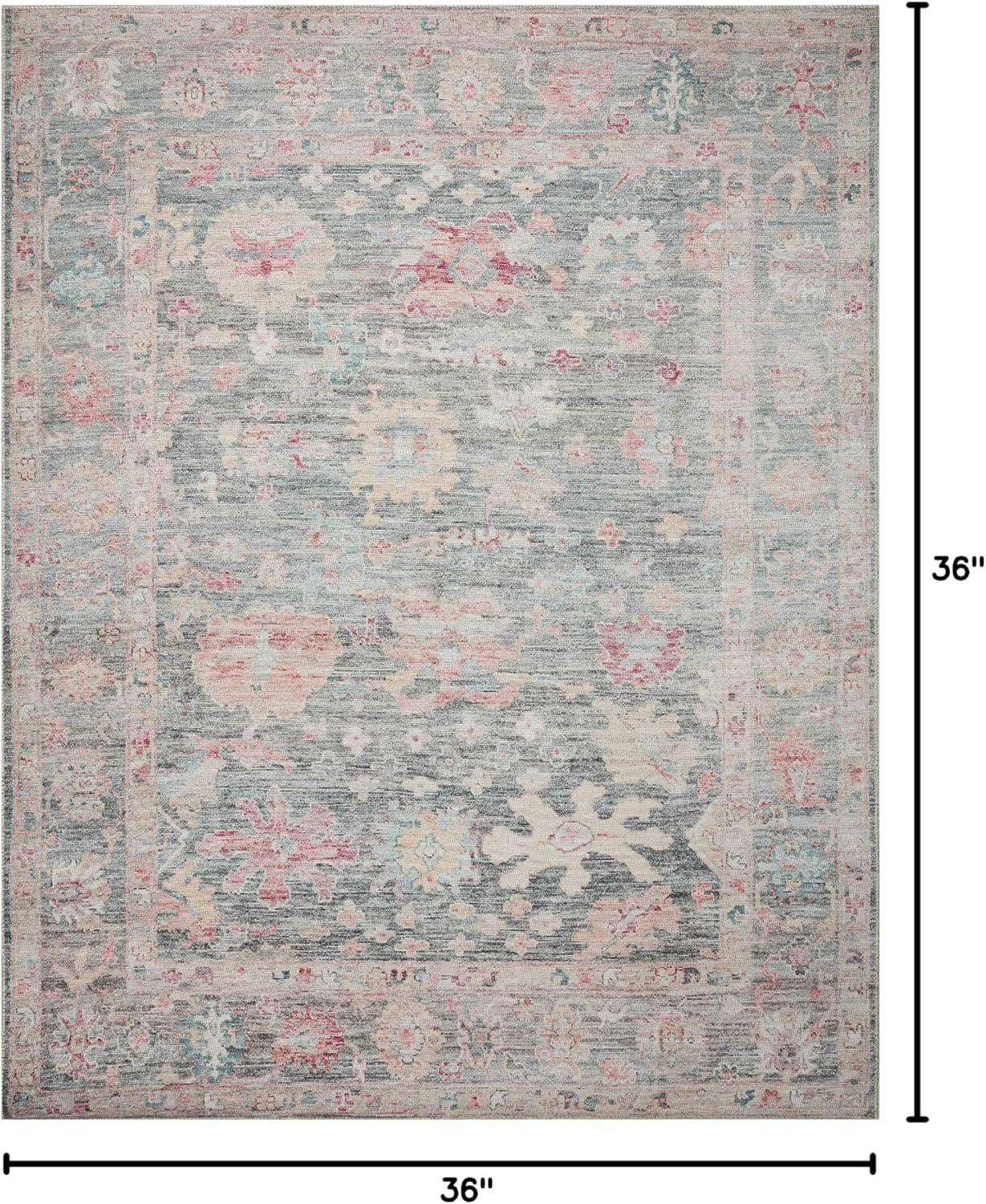 image:imageLoloi Elysium Collection ELY02 GraphiteMulti 76 x 96 Area RugGraphite Multi