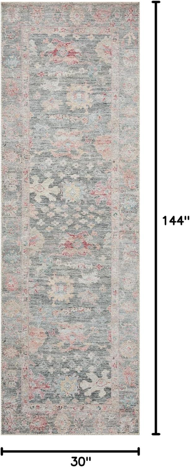 image:imageLoloi Elysium Collection ELY02 GraphiteMulti 76 x 96 Area RugGraphite Multi