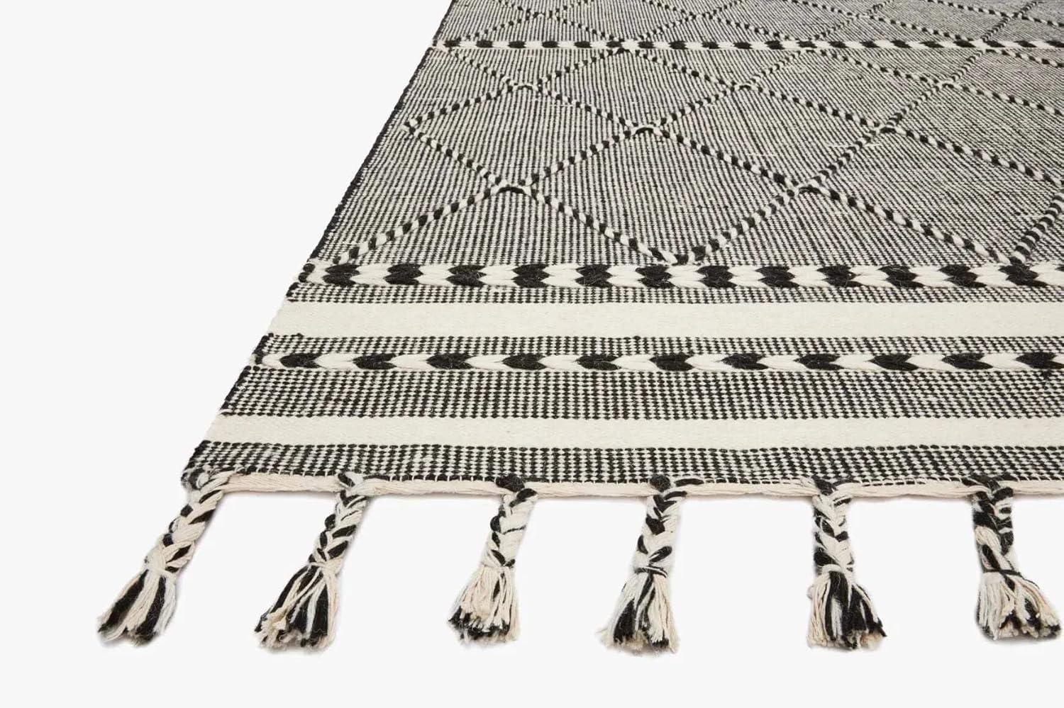 image:imageLoloi II Sawyer Collection SAW01 Black 76 x 96 Area RugBlack