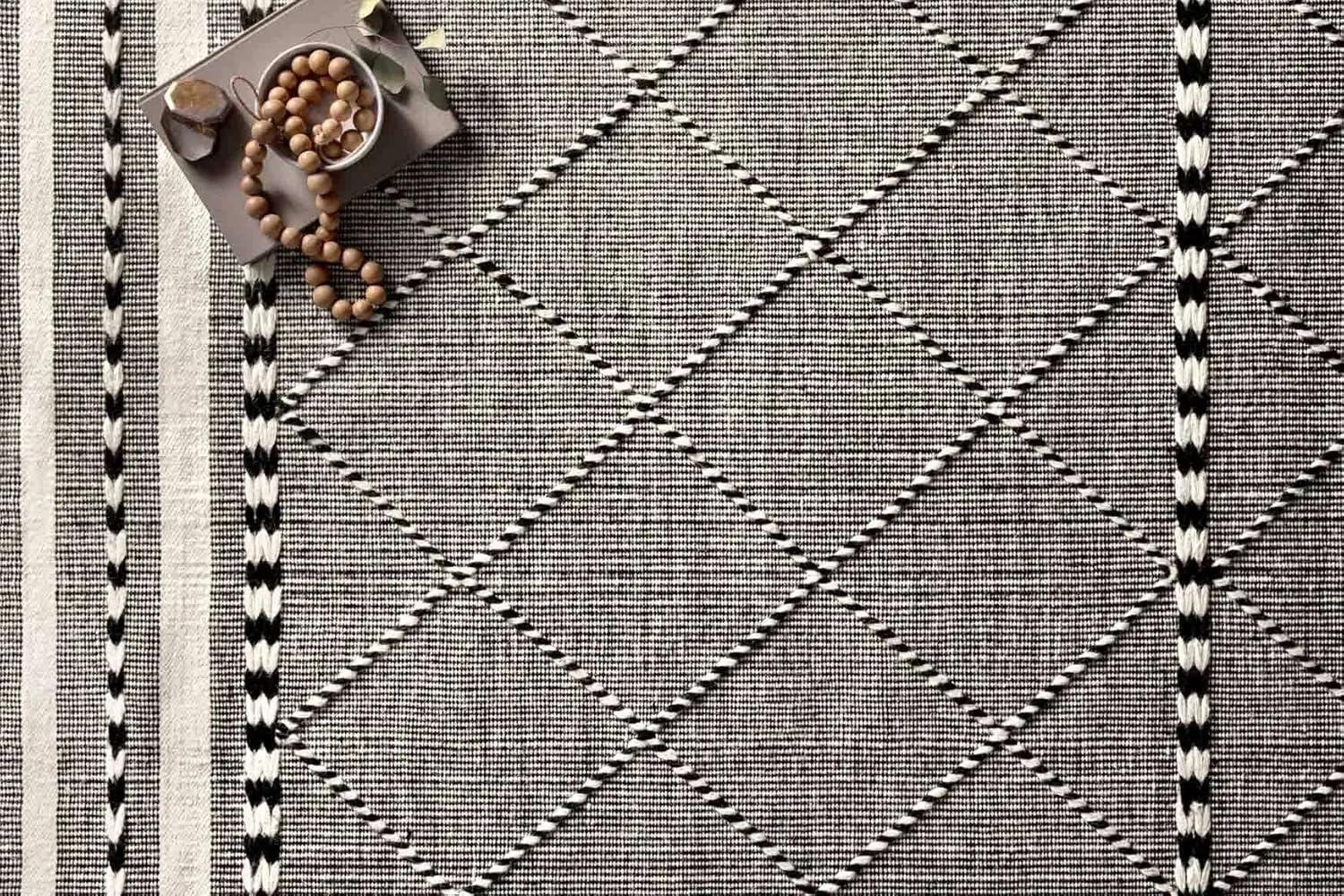 image:imageLoloi II Sawyer Collection SAW01 Black 76 x 96 Area RugBlack