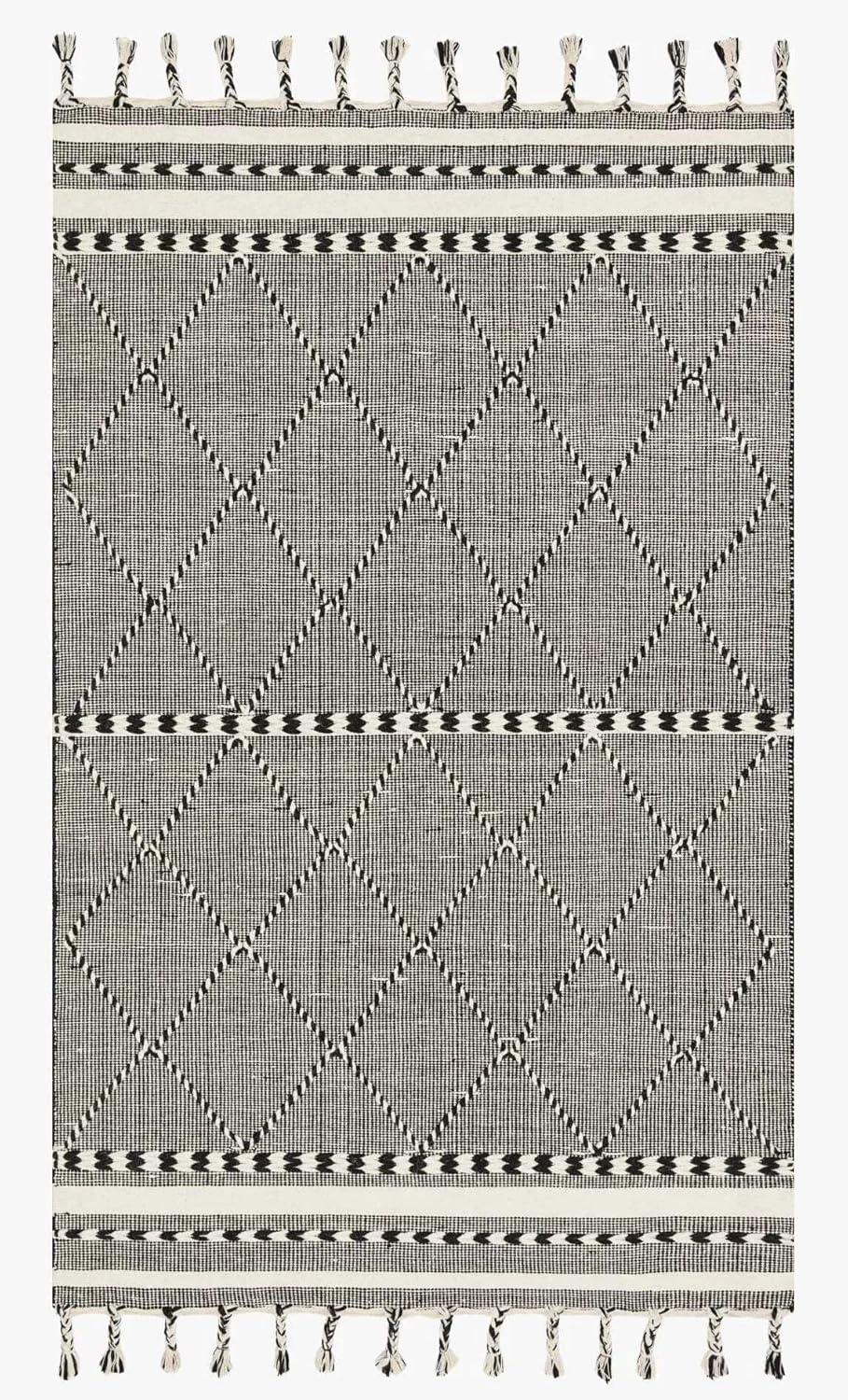 image:imageLoloi II Sawyer Collection SAW01 Black 76 x 96 Area RugBlack