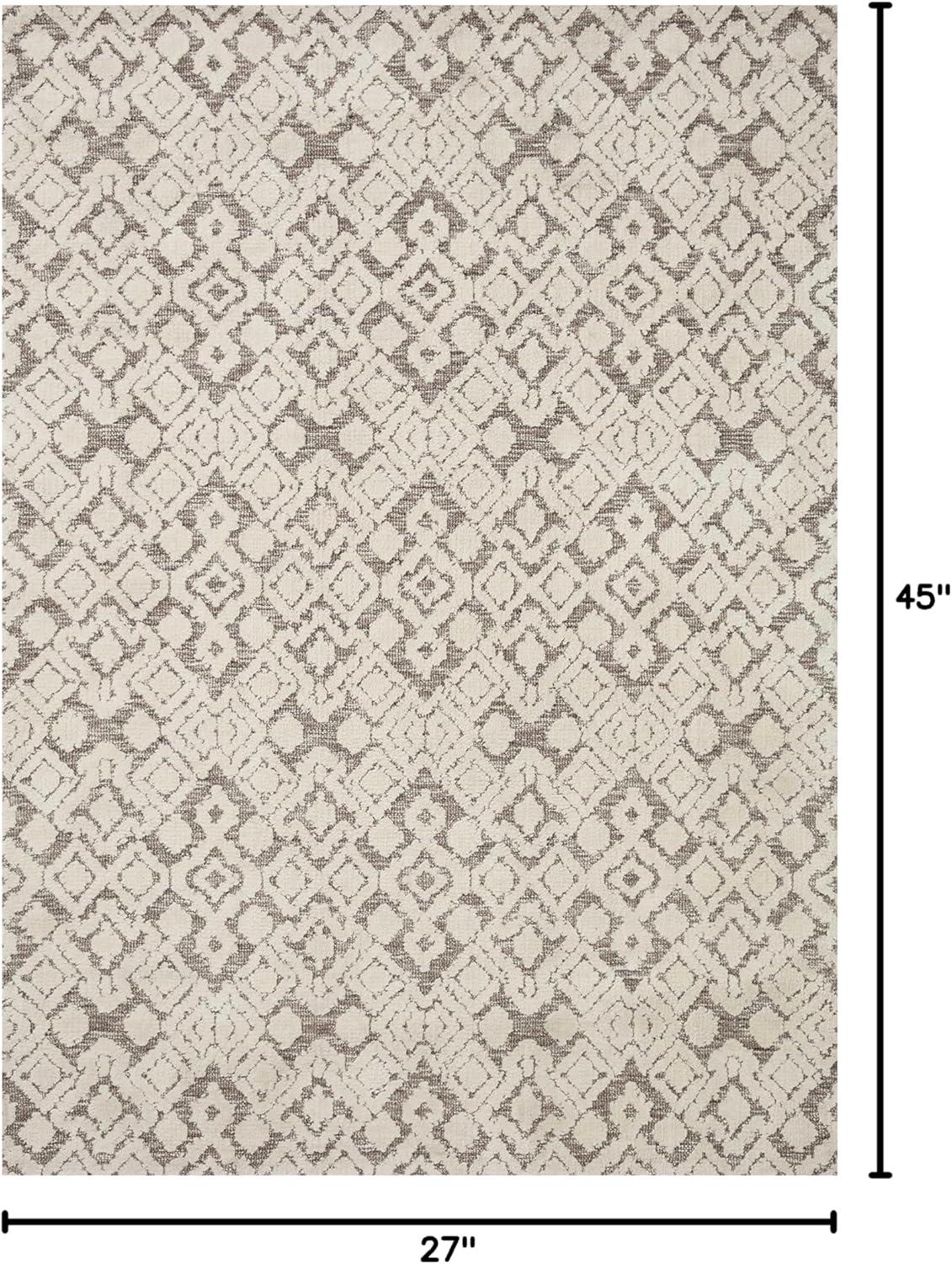 image:imageLoloi Neda Collection NED05 NaturalIvory 93 x 13 Area RugNatural Ivory