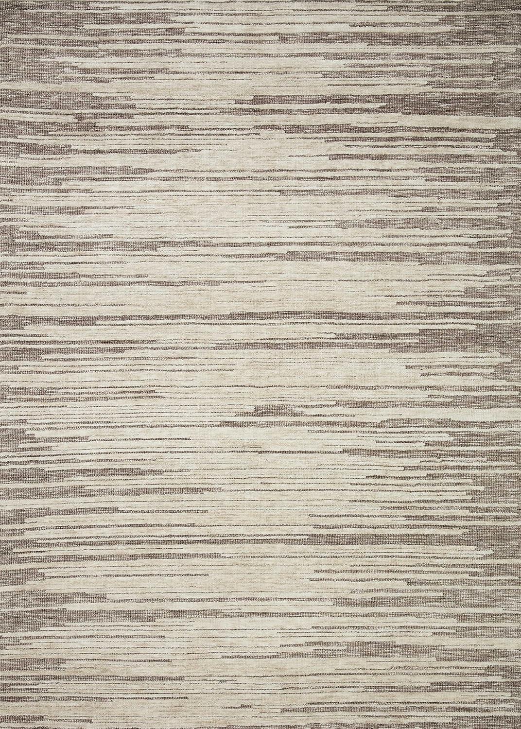image:imageLoloi Neda Collection NED05 NaturalIvory 93 x 13 Area RugTaupe Stone