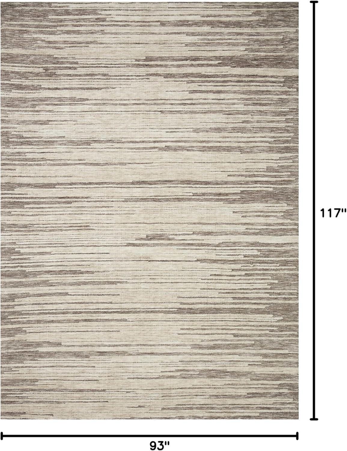 image:imageLoloi Neda Collection NED05 NaturalIvory 93 x 13 Area RugTaupe Stone