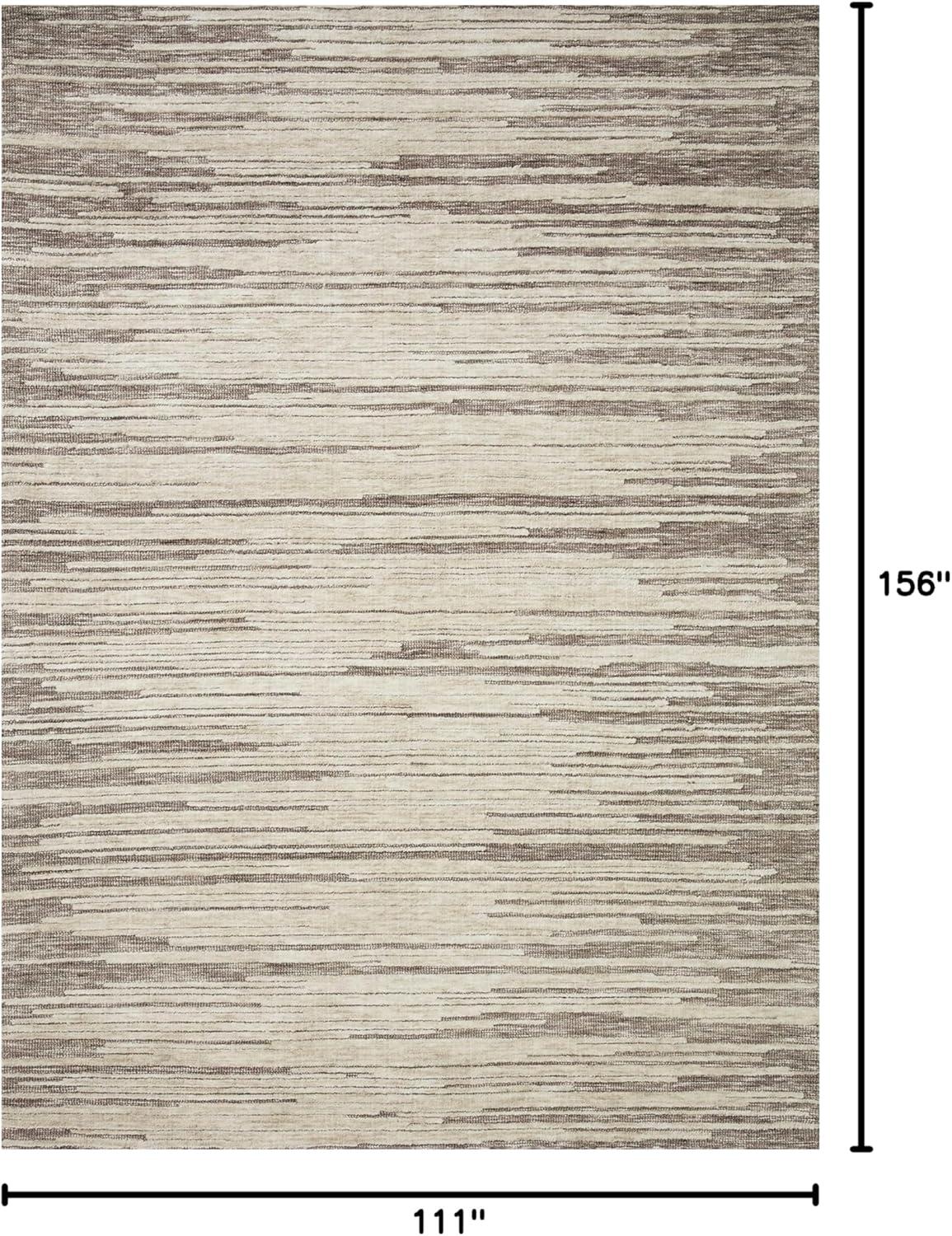 image:imageLoloi Neda Collection NED05 NaturalIvory 93 x 13 Area RugTaupe Stone
