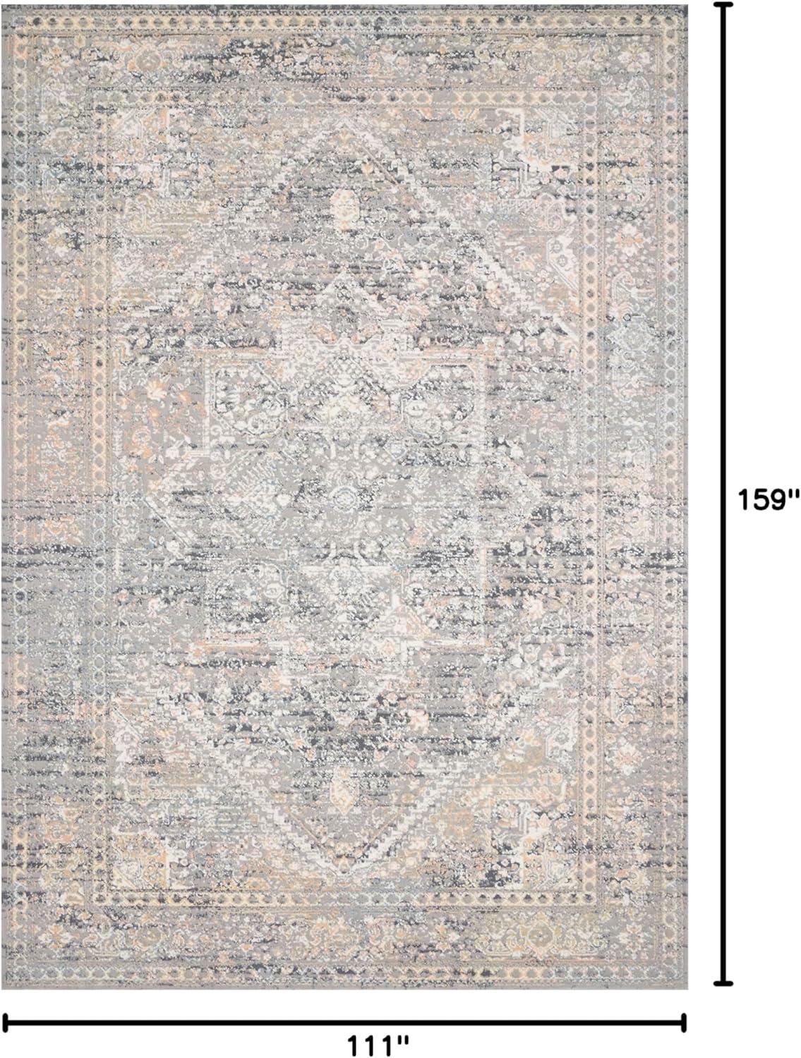 image:imageLoloi Lucia Collection LUC01 GreySunset 79 x 106 Area RugGrey Sunset