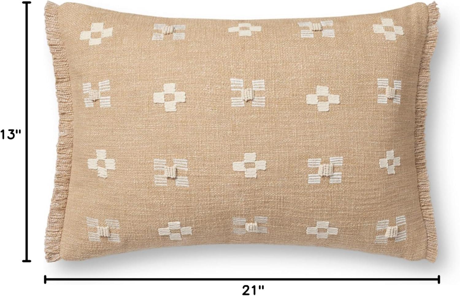 image:imageLoloi PLL0122 Natural 13 x 21 Cover Only PillowNatural