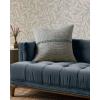 image:imageLoloi Chris Loves Julia Harvey Collection PCJ0018 BlueNatural 22 x 22 Cover Only PillowBlue  Natural