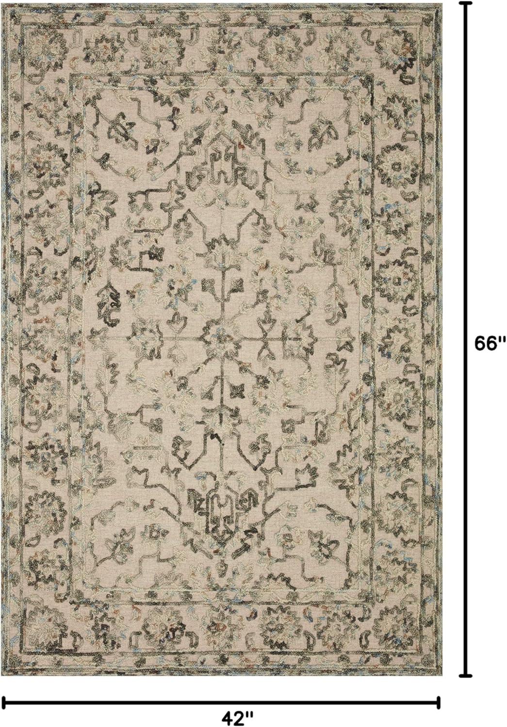 image:imageLoloi II Halle Collection HAE05 GreySky 36 x 56 Accent RugGrey Sky