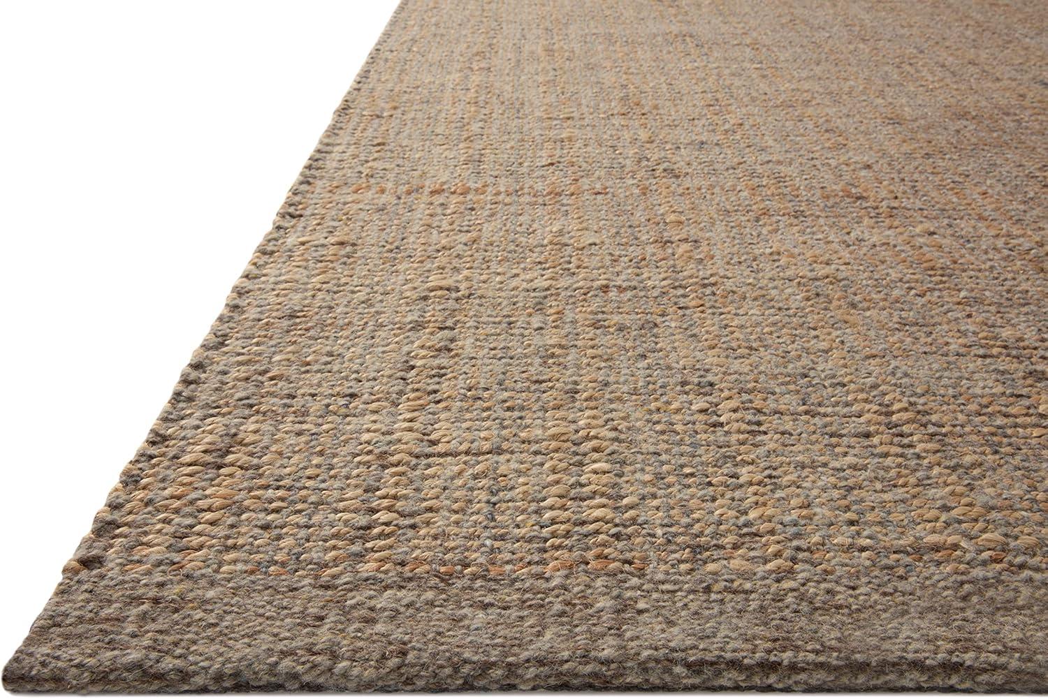 image:imageLoloi Jean Stoffer Cornwall Collection CRN01 CharcoalNatural 50 x 76 Area RugMocha Natural