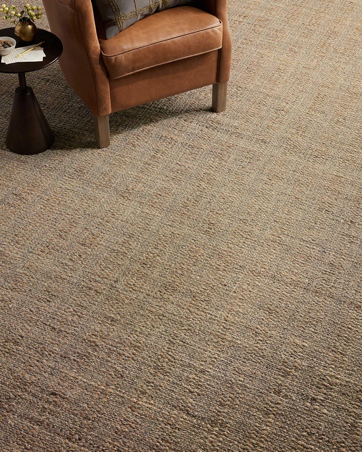 image:imageLoloi Jean Stoffer Cornwall Collection CRN01 CharcoalNatural 50 x 76 Area RugMocha Natural
