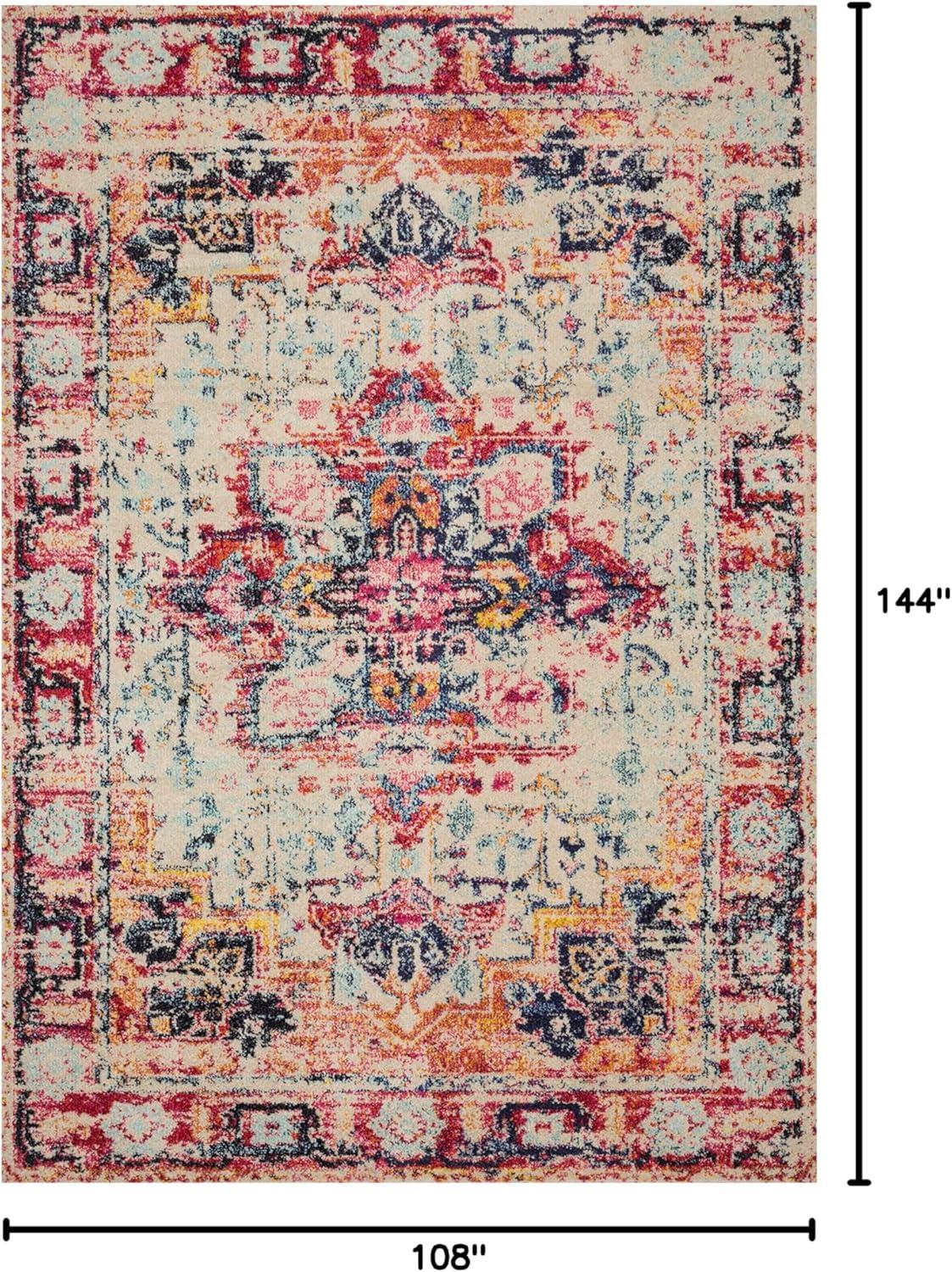image:imageLoloi Nadia Collection NN02 IvoryPink 100 x 140 Area RugIvory Fiesta