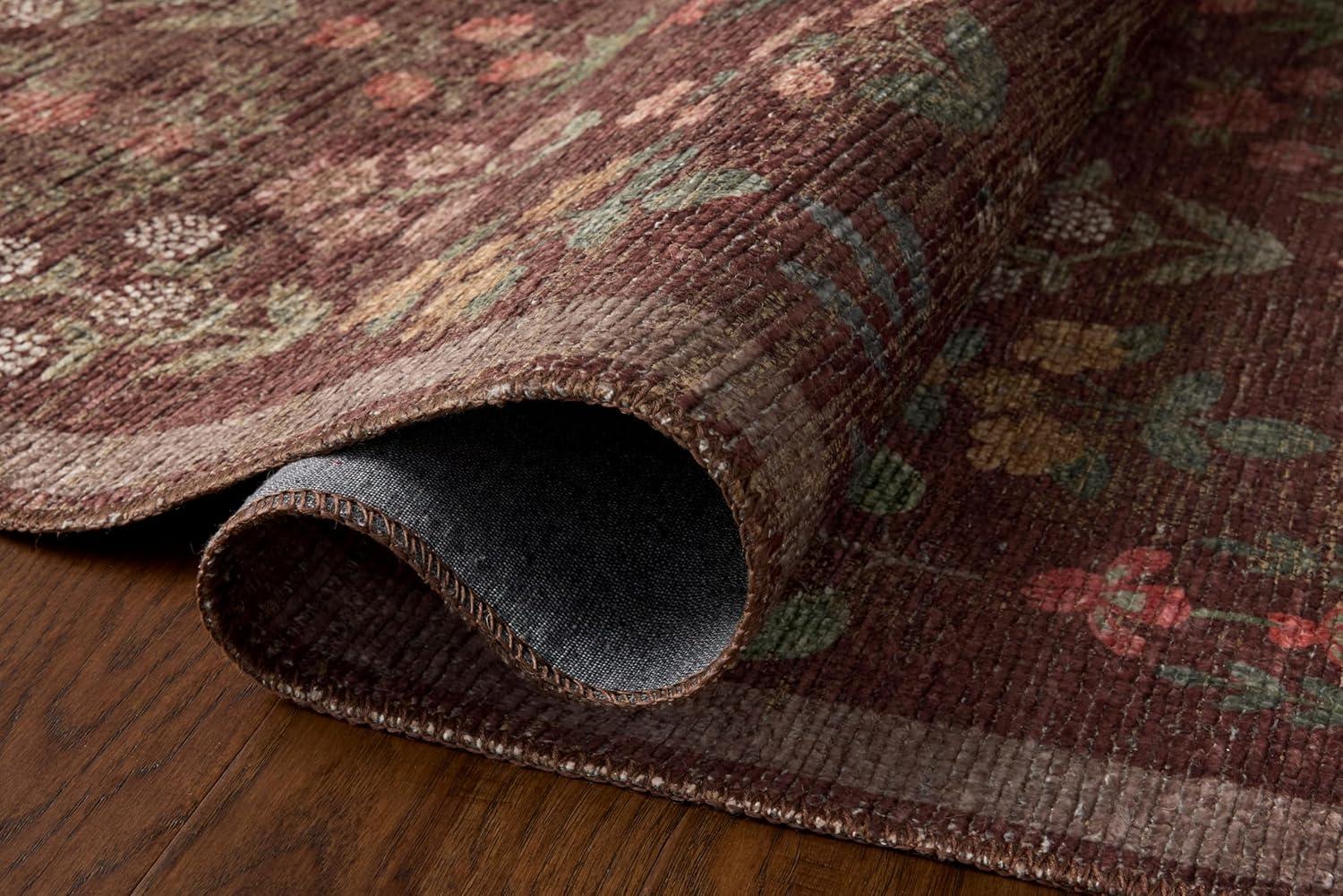image:imageLoloi Rifle Paper Co Edinburgh Collection EDN03 MerlotMulti 26 x 76 Runner Rug