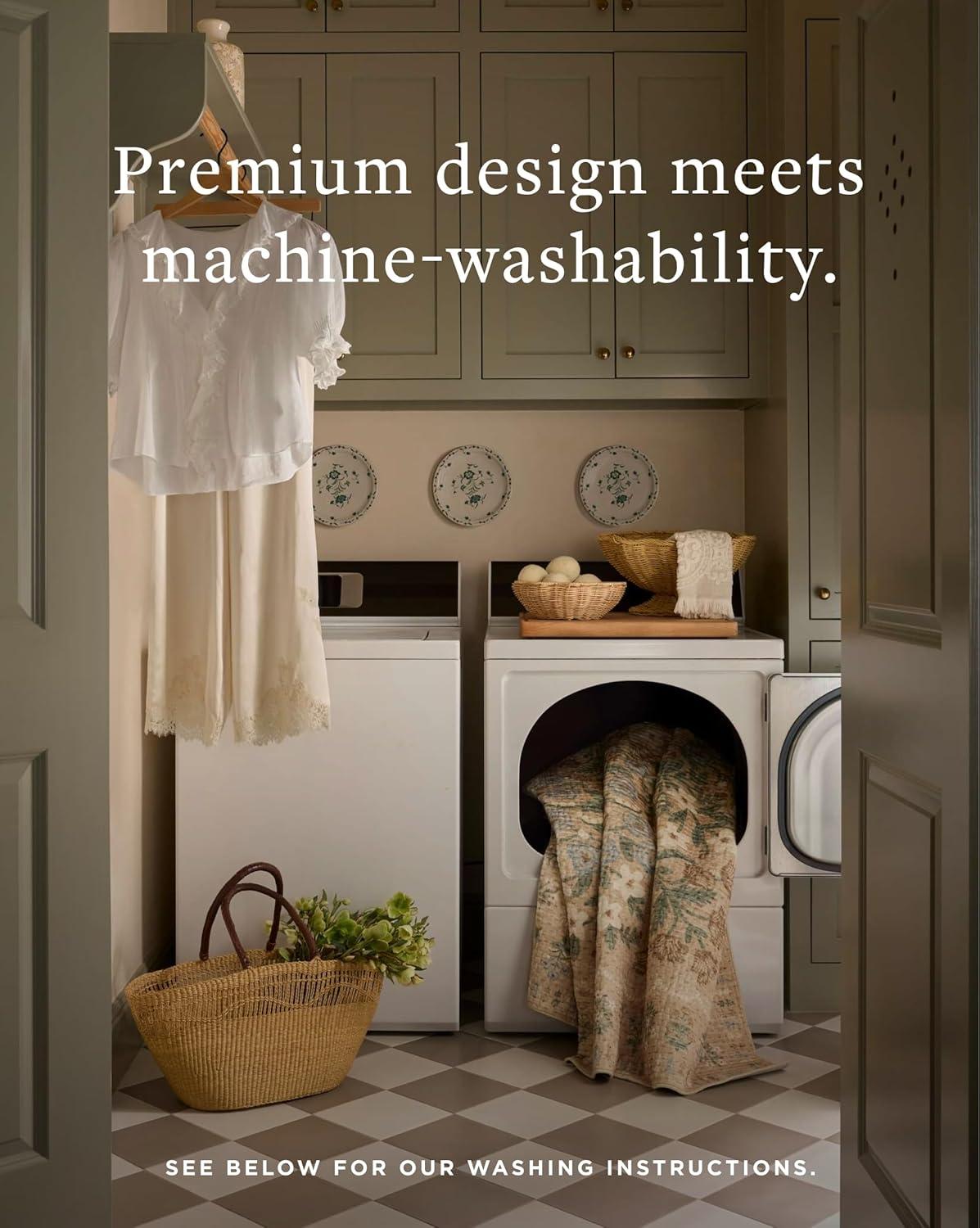image:imageLoloi Rifle Paper Co Orchard Collection ORH04 SandMulti 50 x 76 Area Rug