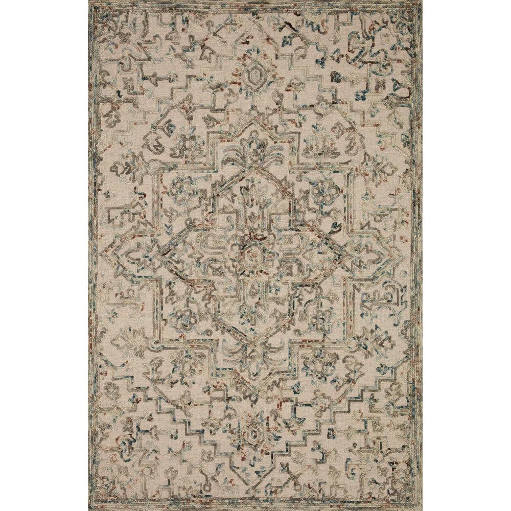 image:imageLoloi II Halle Collection HAE05 GreySky 36 x 56 Accent RugGrey Ocean