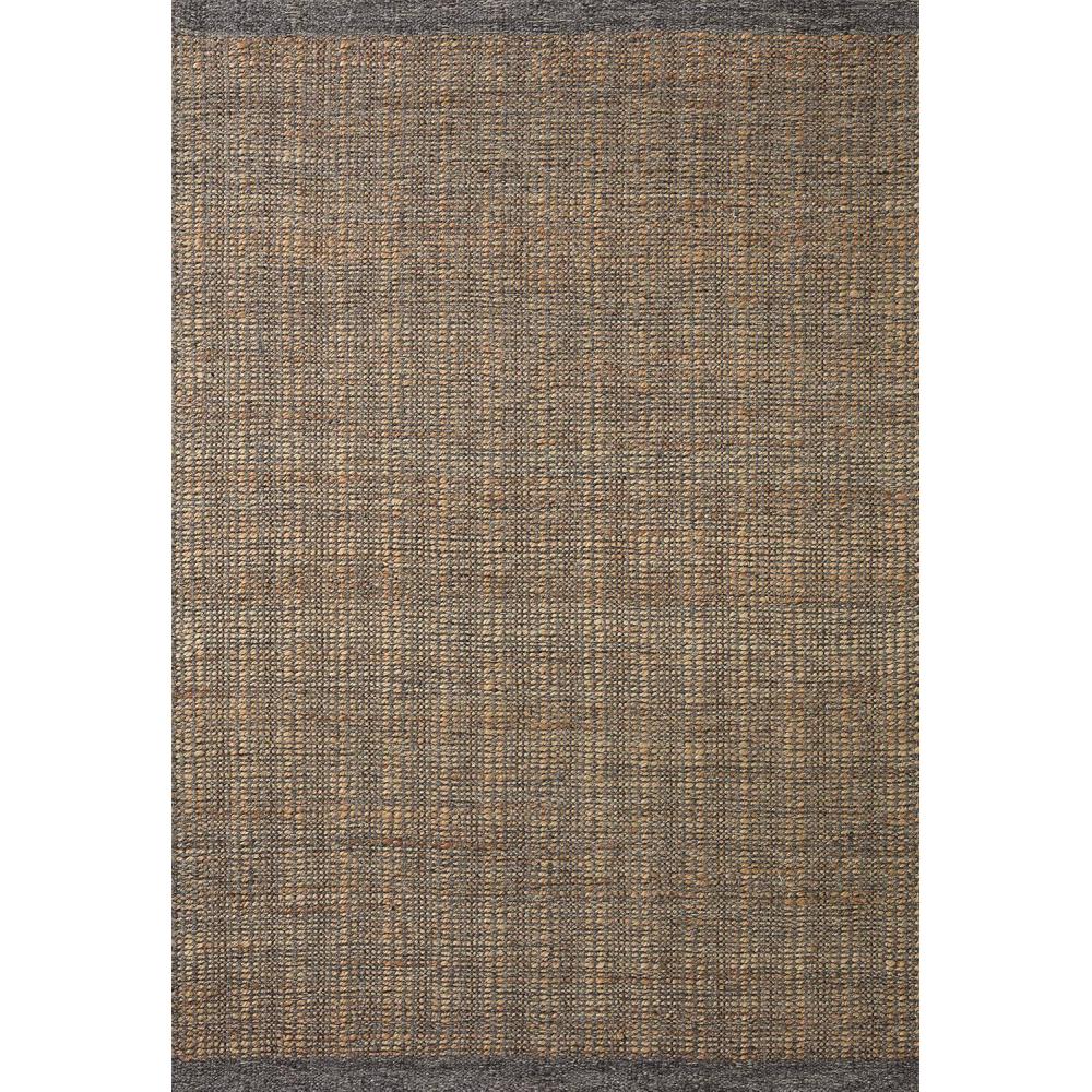 image:imageLoloi Jean Stoffer Cornwall Collection CRN01 CharcoalNatural 50 x 76 Area RugCharcoal  Natural