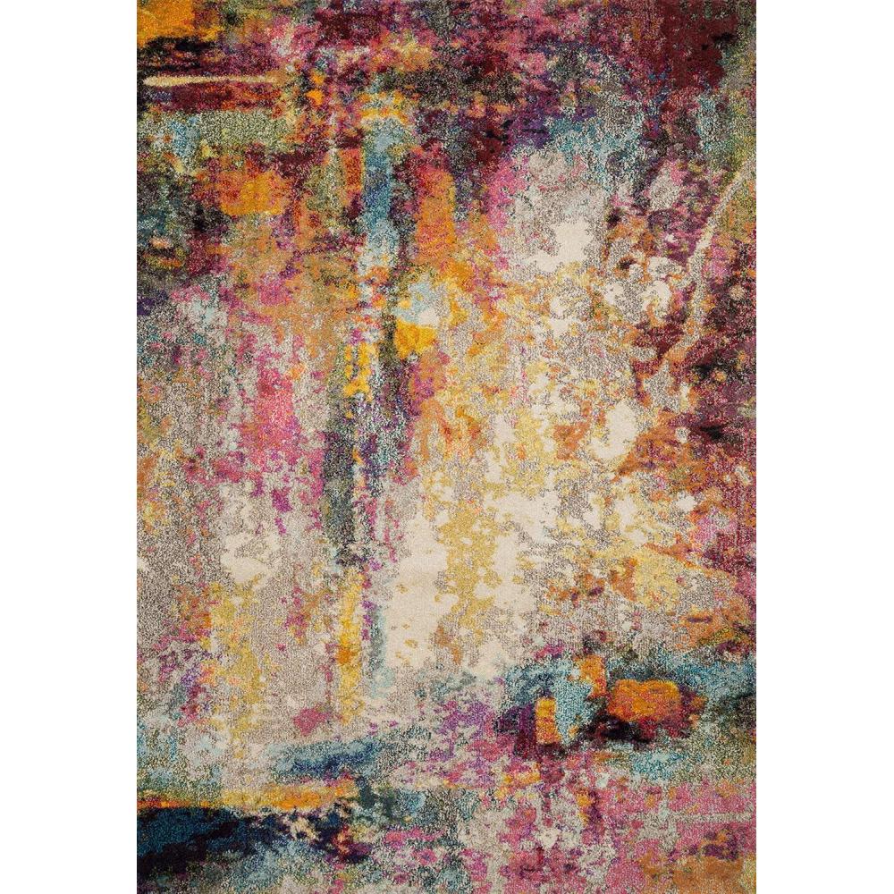 image:imageLoloi Nadia Collection NN02 IvoryPink 100 x 140 Area RugMulti Color