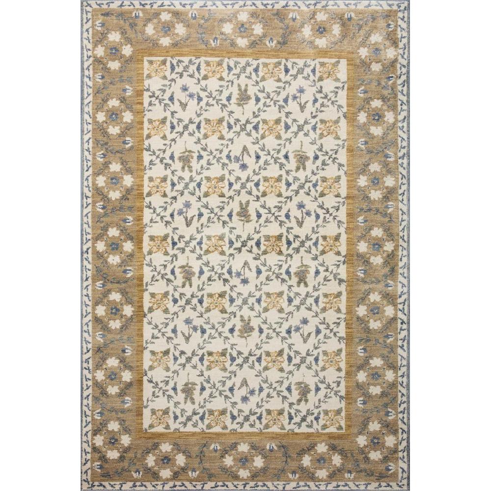 image:imageLoloi Rifle Paper Co Fiore SlateSage 27 x 4 Accent RugGold