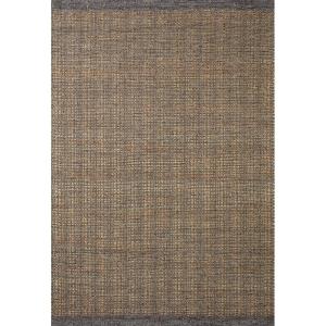 Loloi Jean Stoffer Cornwall Collection CRN-01 Charcoal/Natural 5′-0″ x 7′-6″ Area Rug(Charcoal / Natural)