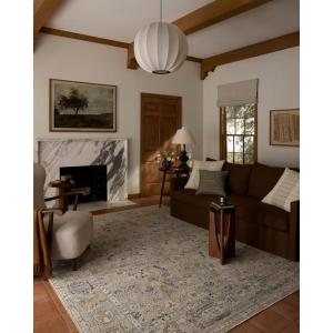 Loloi Milena Collection MLE-08 Ivory/Sand 4′-0″ x 6′-0″ Accent Rug(Sage / Multi)