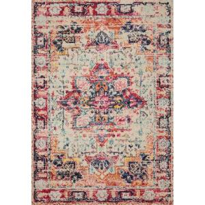 Loloi Nadia Collection NN-02 Ivory/Pink 10′-0″ x 14′-0″ Area Rug(Ivory / Fiesta)