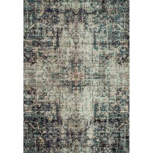 Loloi Nadia Collection NN-02 Ivory/Pink 10′-0″ x 14′-0″ Area Rug(Smoke / Slate)