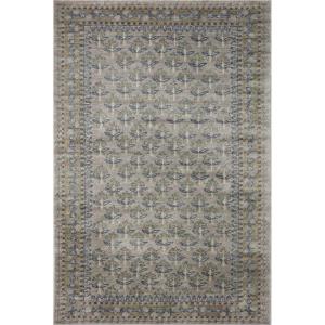 Loloi Rifle Paper Co Fiore Slate/Sage 2′-7″ x 4′ Accent Rug(Grey)
