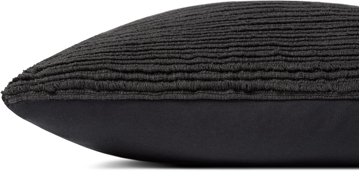 image:imageLoloi Jean Stoffer x Theodore Collection PJS0014 Black 22 x 22 Cover Only PillowBlack