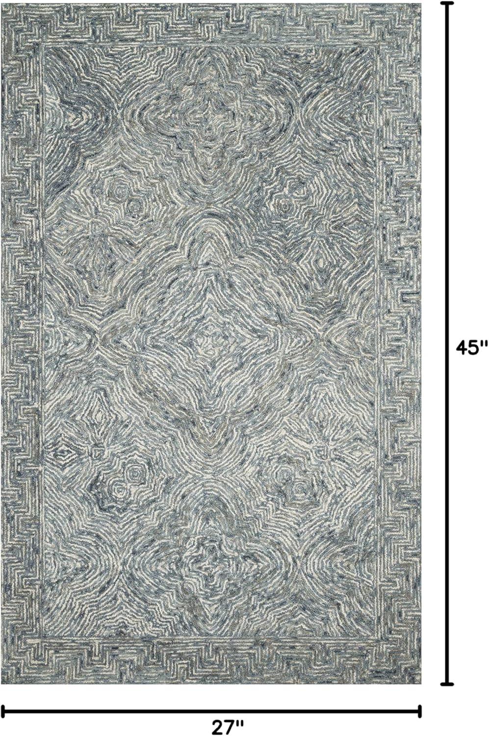 image:imageLoloi II Ziva Collection ZV04 Denim 50 x 76 Area RugDenim