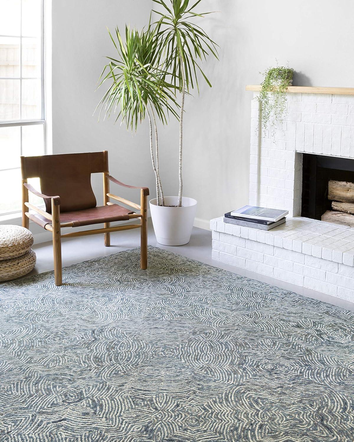 image:imageLoloi II Ziva Collection ZV04 Denim 50 x 76 Area RugDenim