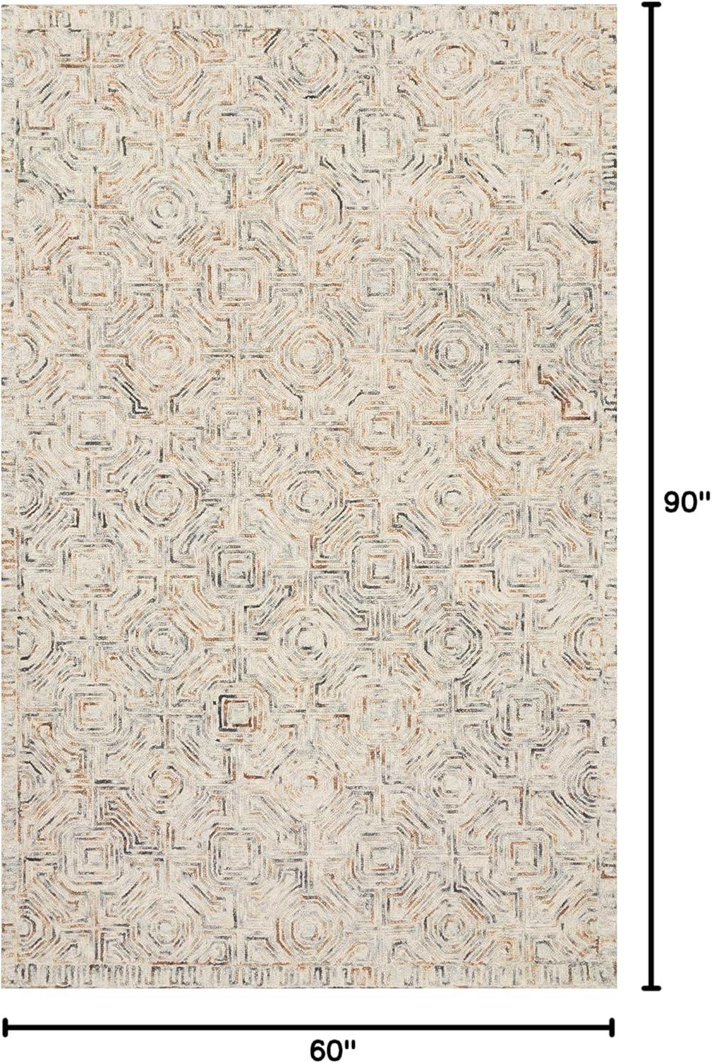 image:imageLoloi II Ziva Collection ZV04 Denim 50 x 76 Area RugMulti Color