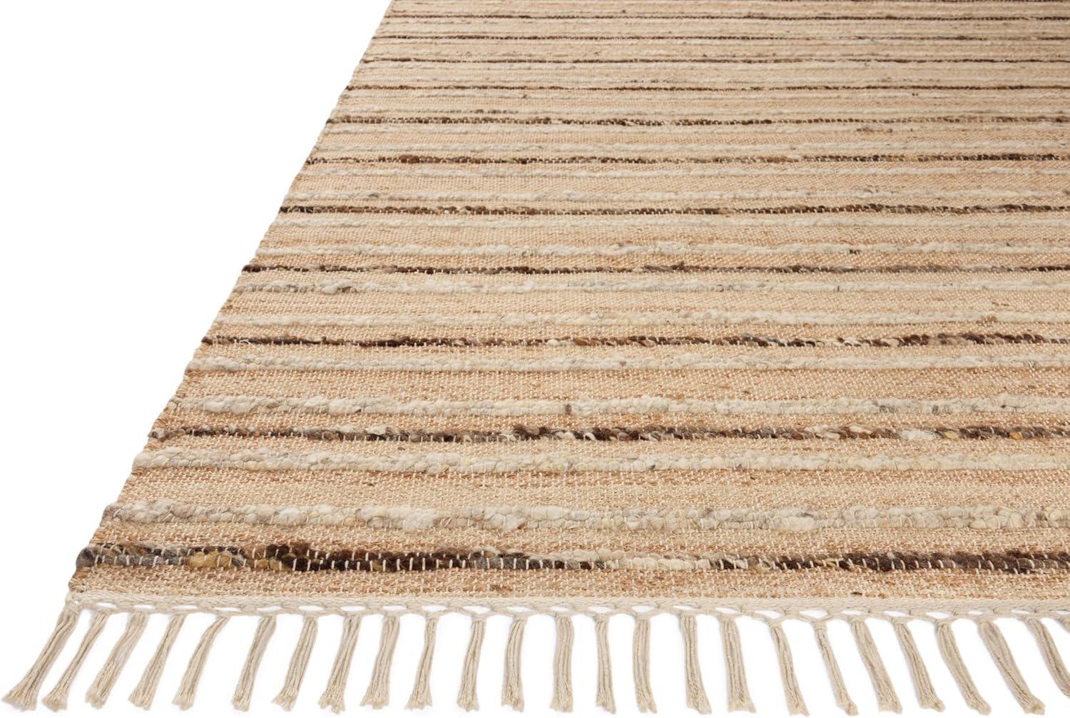 image:imageLoloi Magnolia Home by Joanna Gaines Nico IvoryNatural 50 x 76 Area RugNatural Bark