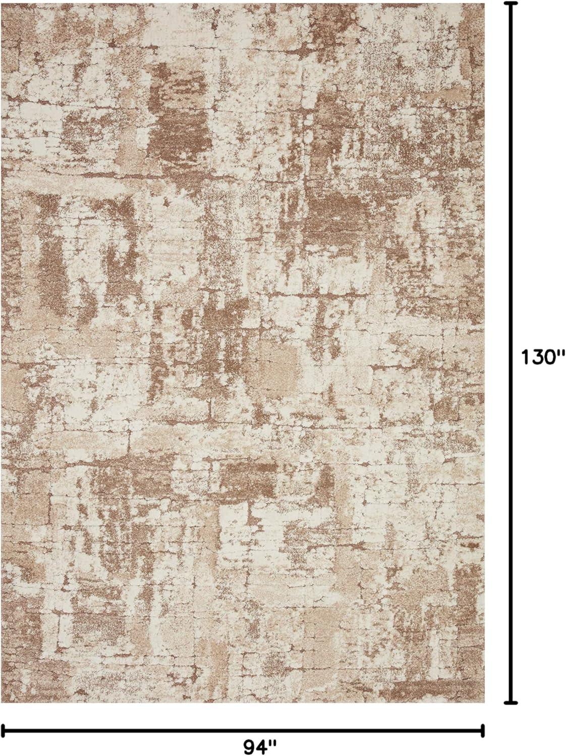 image:imageLoloi Theory 53 x 78 Area Rug in IvoryBlue Neutral Area Rug for Any Room HighTraffic Rug Easy Clean Soft Rug for Living Room Bedroom Dining Area Home OfficeTanlight Brown