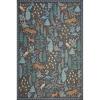 image:imageLoloi Rifle Paper Co Menagerie Black 76 x 96 Area Rug