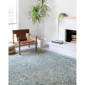 Loloi II Ziva Collection ZV-04 Denim 5′-0″ x 7′-6″ Area Rug(Denim)