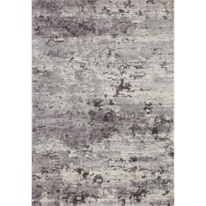 Loloi Theory 5′-3″ x 7′-8″ Area Rug in Ivory/Blue – Neutral Area Rug for Any Room, High-Traffic Rug, Easy Clean Soft Rug for Living Room, Bedroom, Dining Area, Home Office(Dark Gray;gray)