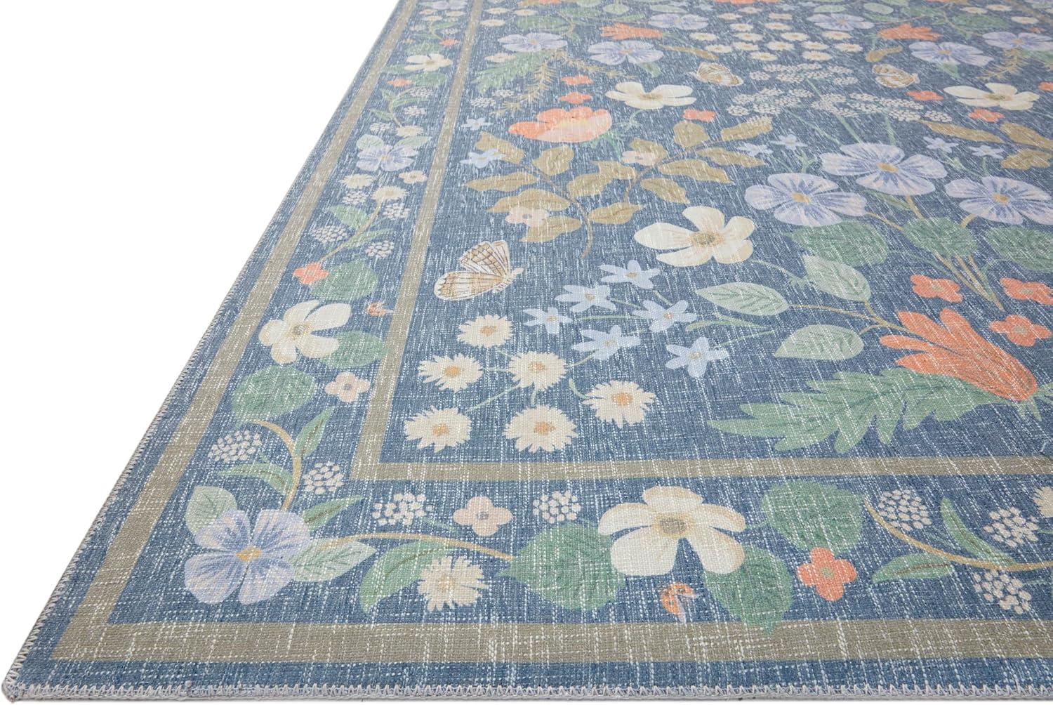 image:imageLoloi Rifle Paper Co Cotswolds Indigo 26 x 76 Runner Rug