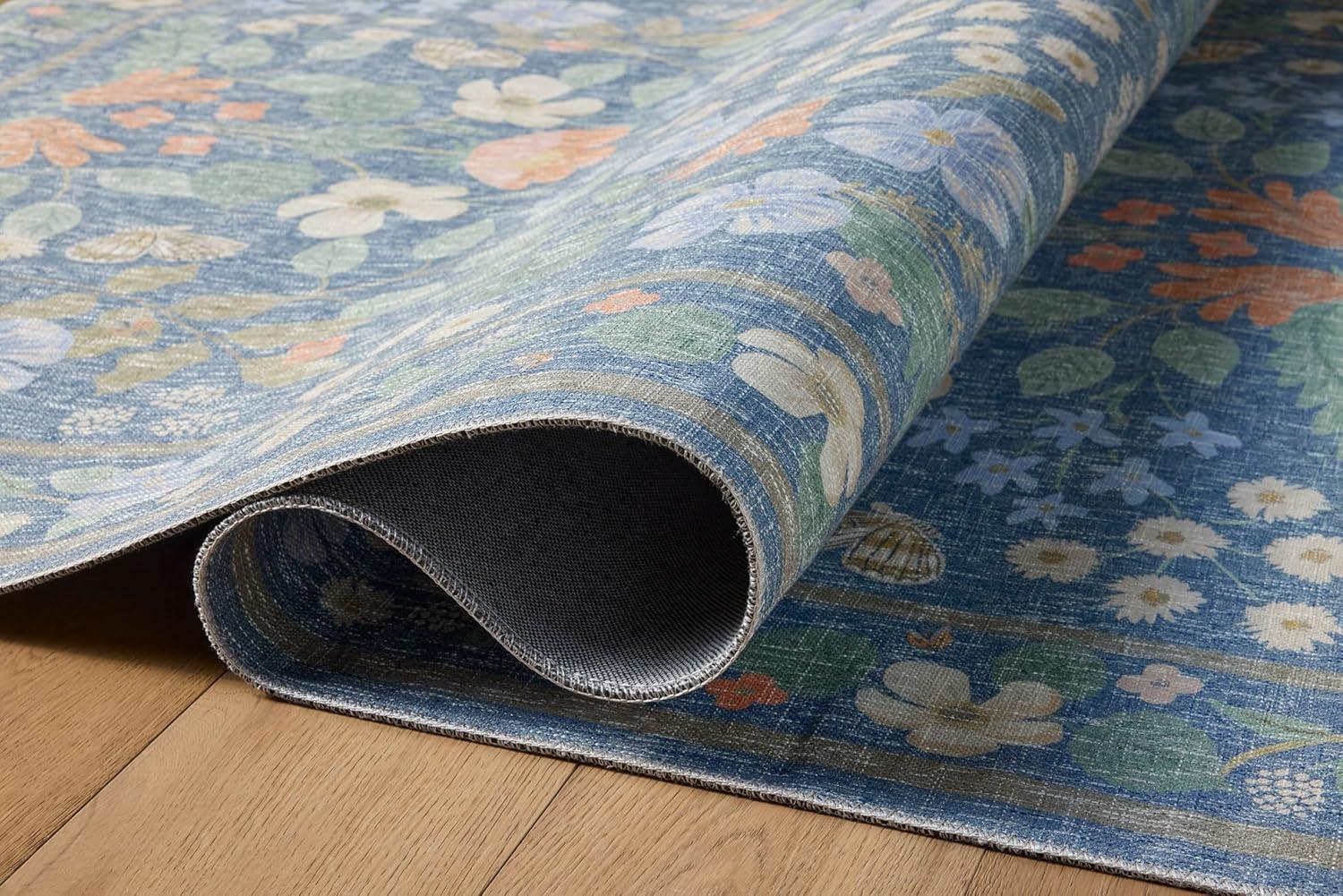 image:imageLoloi Rifle Paper Co Cotswolds Indigo 26 x 76 Runner Rug