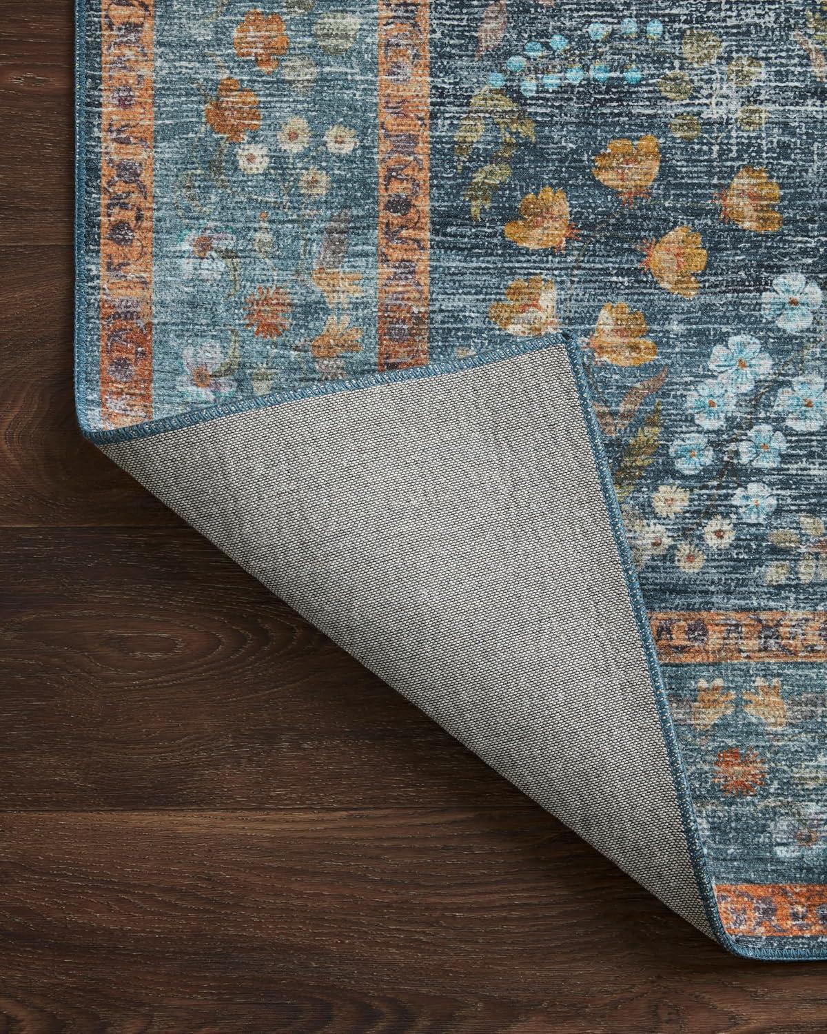 image:imageLoloi Rifle Paper Co Palais RoseSky 39 x 59 Accent RugDark Blue