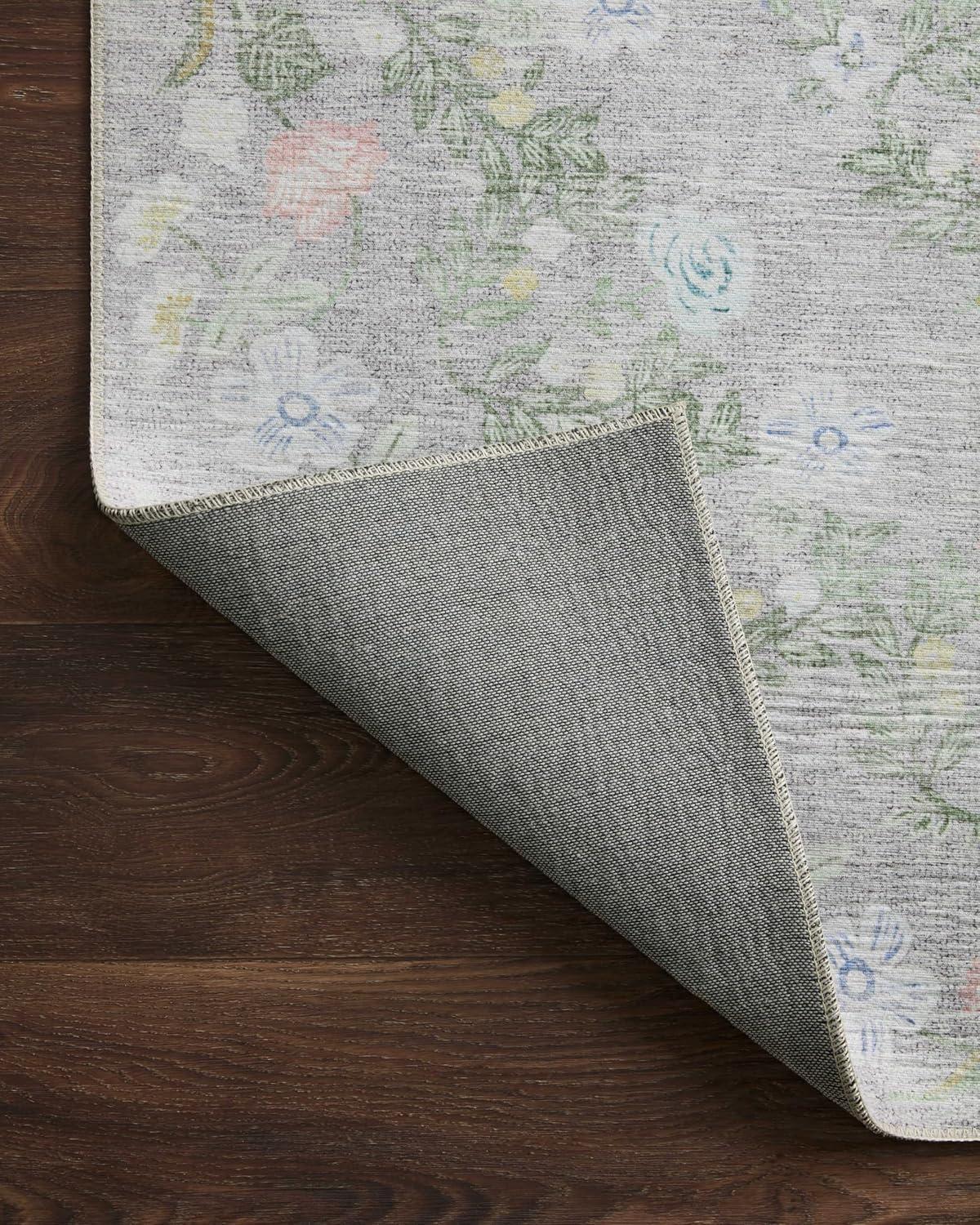 image:imageLoloi Rifle Paper Co Palais RoseSky 39 x 59 Accent RugGrey