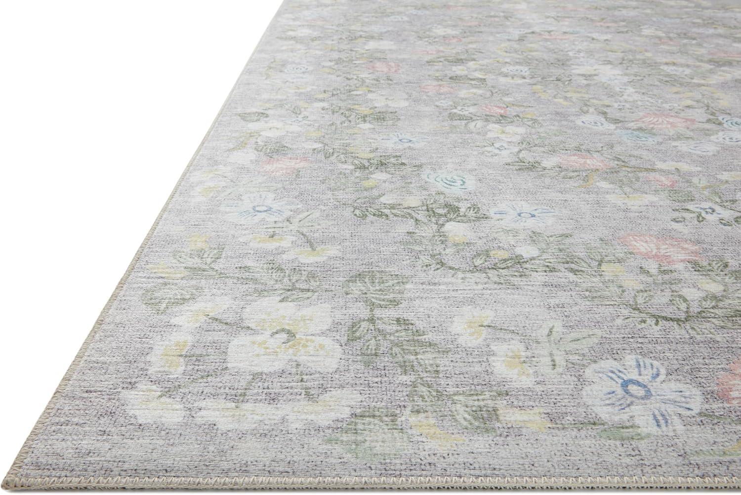 image:imageLoloi Rifle Paper Co Palais RoseSky 39 x 59 Accent RugGrey