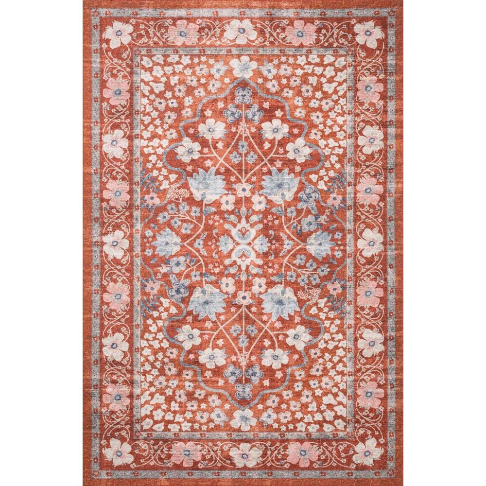 image:imageLoloi Rifle Paper Co Palais RoseSky 39 x 59 Accent RugCrimson