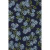 image:imageLoloi JOI04 RP Hydrangea Navy 23 x 39 Blue Floral Hooked Wool Decorative Area Rug