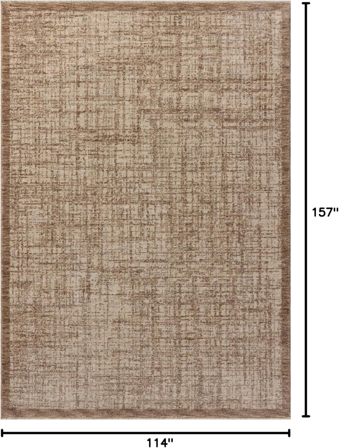 image:imageLoloi Winston Collection WIT01 TaupeBone 116 x 157 38 Pile Height Area Rug Soft Durable NonShedding Easy Clean Rug for Living RoomEarth Bone