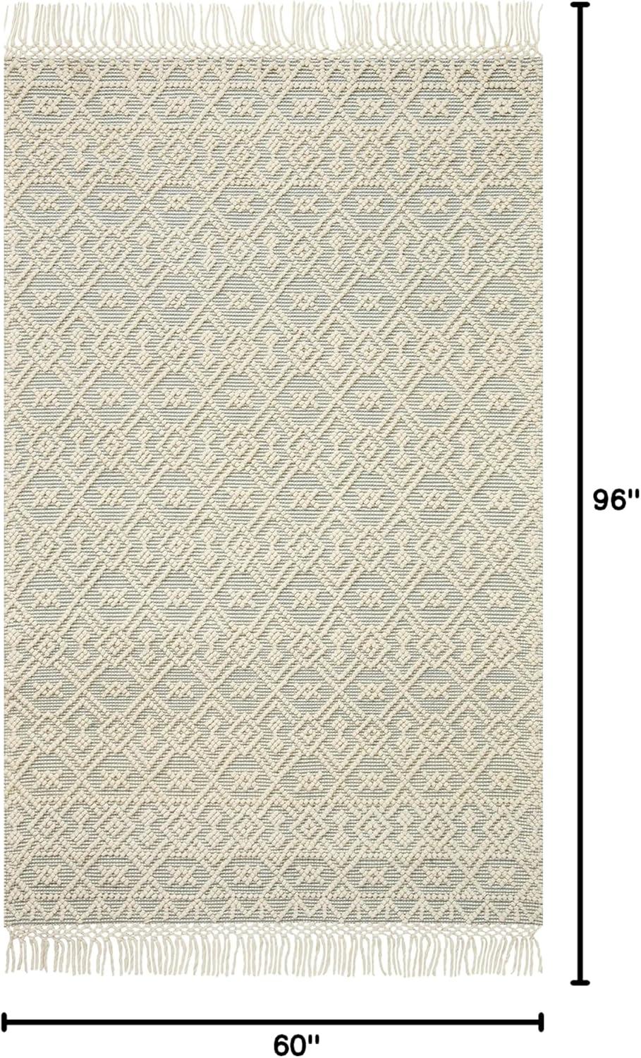image:imageLoloi Noelle IvoryBlue 50 x 80 Area RugIvory Blue
